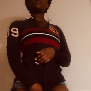 Back in Business Rugby Polo Collard Shirt